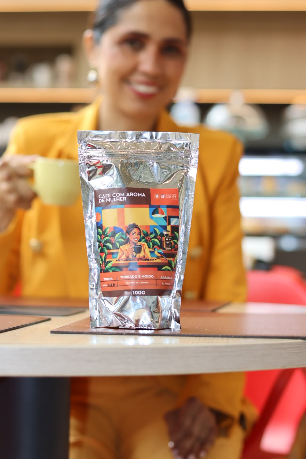 Café Saborizado Lavanda BITCOFFEE — foto 1